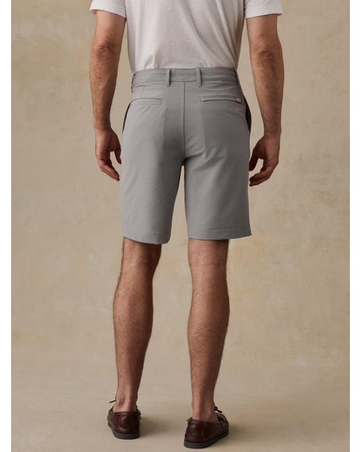 Faherty Brand White All Day&Trade; Short (9" for men