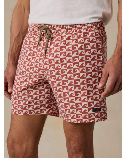 Faherty Brand Natural All Day&Trade; Trunk (6" for men