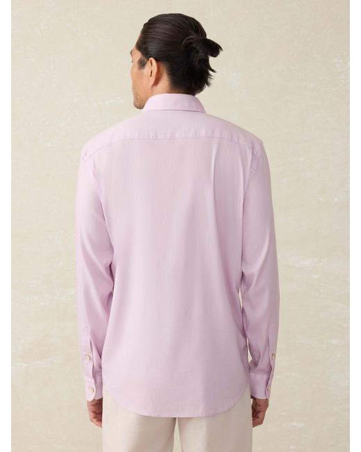 Faherty Brand Pink Movement&Trade; Monterey Shirt for men