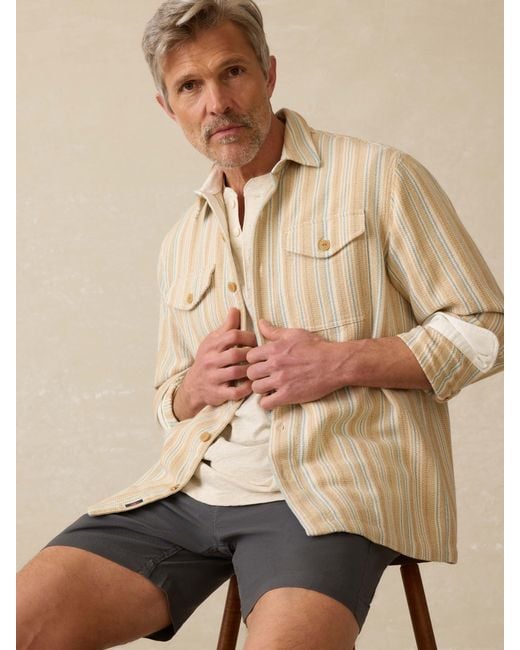 Faherty Brand Multicolor Essential Drawstring Short for men