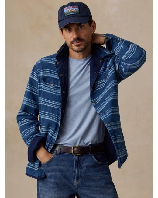 Faherty Brand Green Reversible Bondi Jacket for men