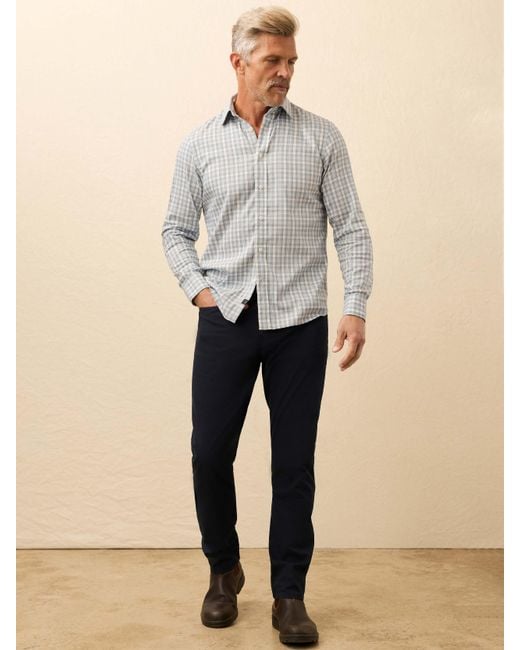 Faherty Brand Gray The Movement&Trade; Shirt for men