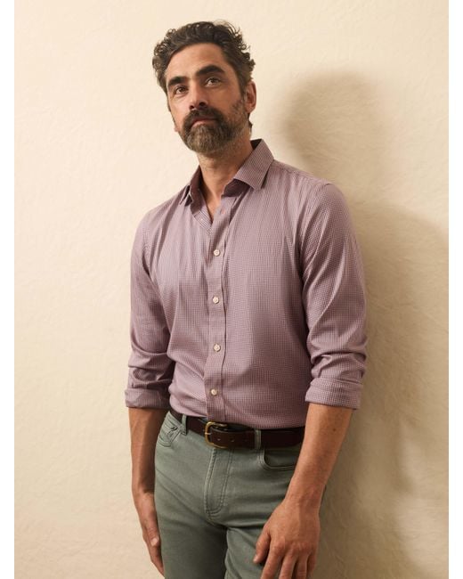 Faherty Brand Pink The Movement&Trade; Shirt for men