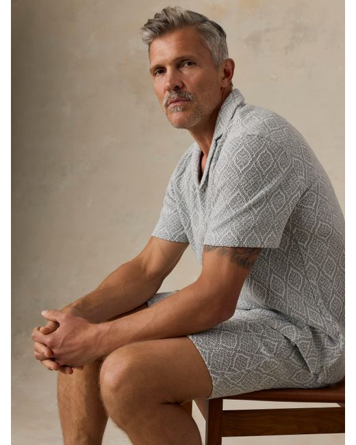 Faherty Brand Natural Oasis Drawstring Short for men