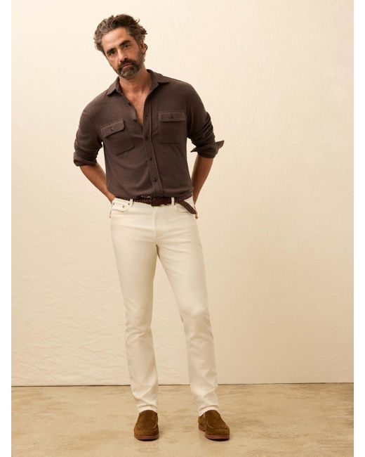 Faherty Brand Natural Legend&Trade; Sweater Shirt for men