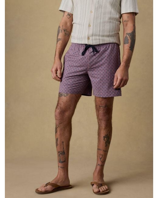 Faherty Brand Natural All Day&Trade; Trunk (6" for men