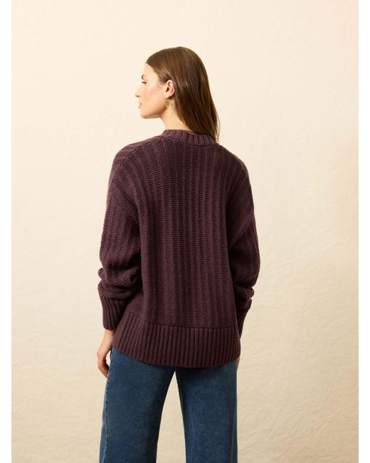 Faherty Brand Natural Heirloom Cotton Relaxed Cardigan