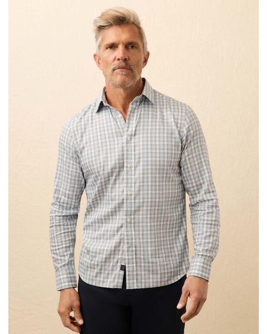 Faherty Brand Gray The Movement&Trade; Shirt for men