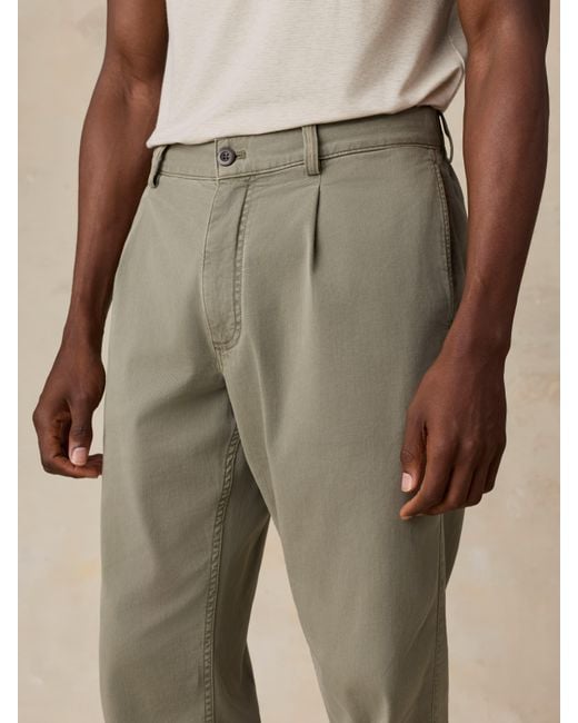 Faherty Brand Natural Beach Chino Pants for men
