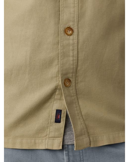 Faherty Brand Natural Tropic Surplus Shirt for men