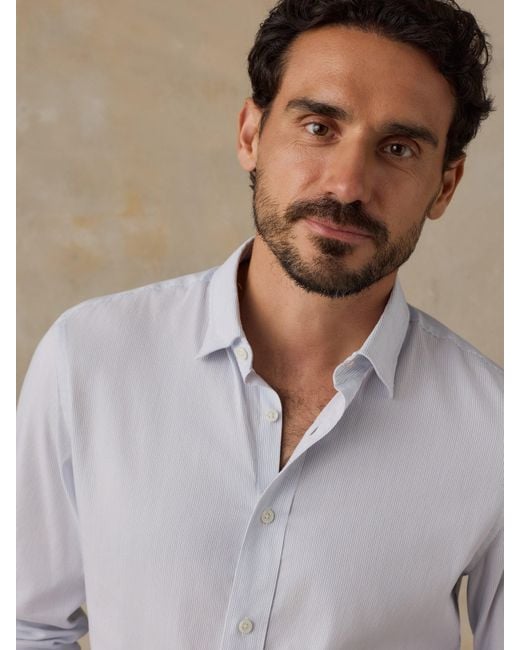 Faherty Brand Gray The Movement&Trade; Shirt for men