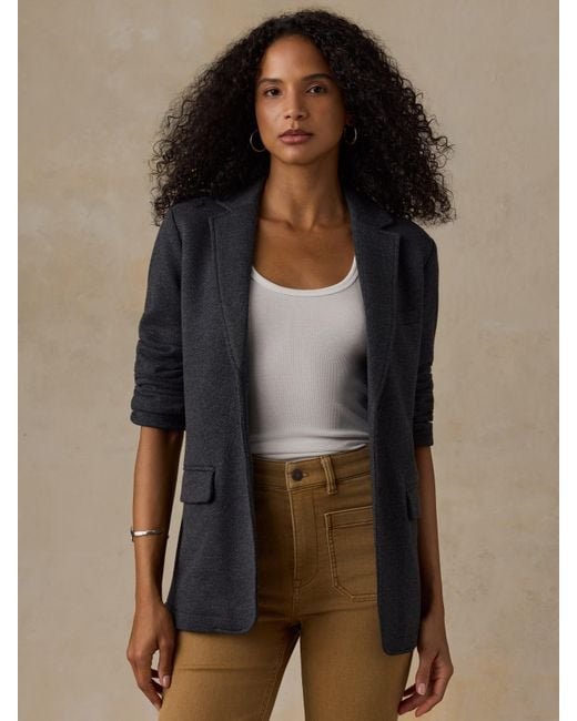 Faherty Brand Natural Inlet Knit Blazer