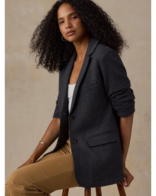 Faherty Brand Natural Inlet Knit Blazer