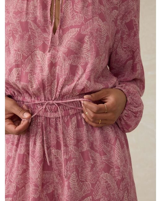 Faherty Brand Pink Kai Romper