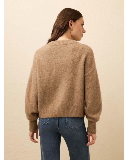 Faherty Brand Blue Alpine Cozy Cardigan