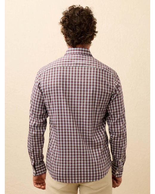 Faherty Brand Brown The Movement&Trade; Shirt for men
