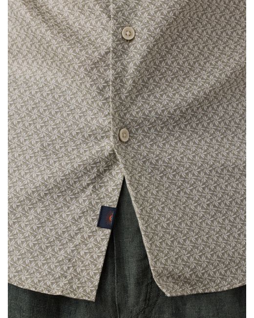 Faherty Brand Natural Short-Sleeve Movement&Trade; Monterey Shirt for men
