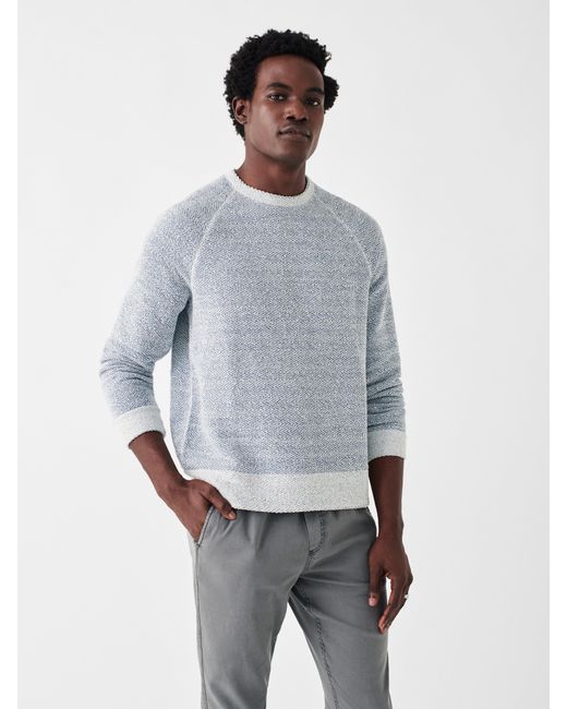 Faherty Cotton Crew Tshirt for Men Lyst UK