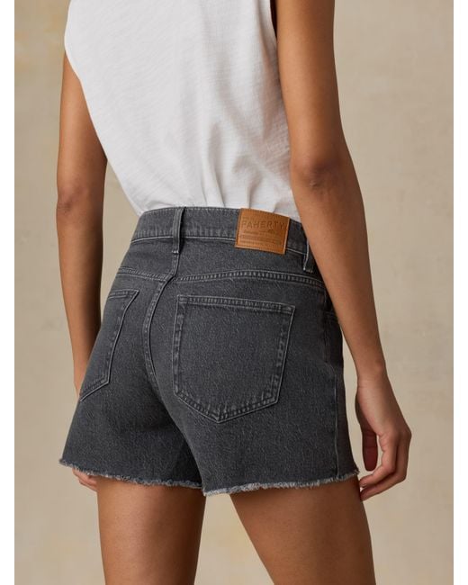Faherty Brand Natural Sundrift Denim Short