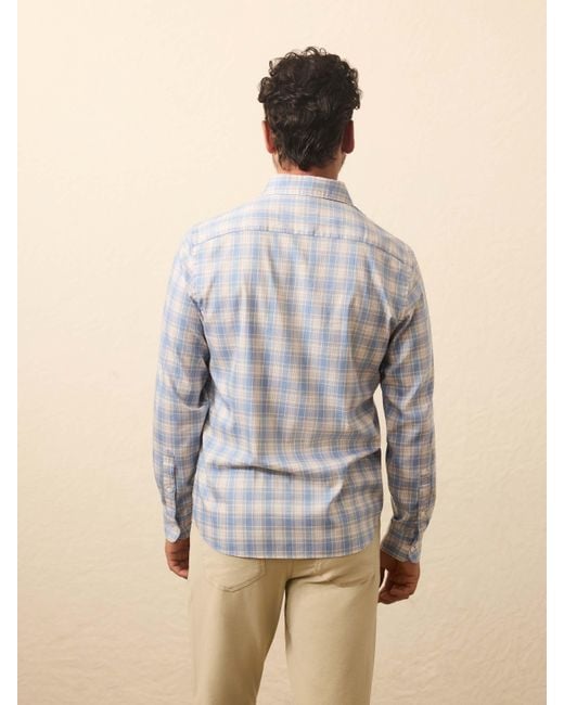 Faherty Brand Gray The Movement&Trade; Shirt for men