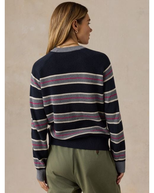 Faherty Brand Multicolor Throwback Crew Sweater