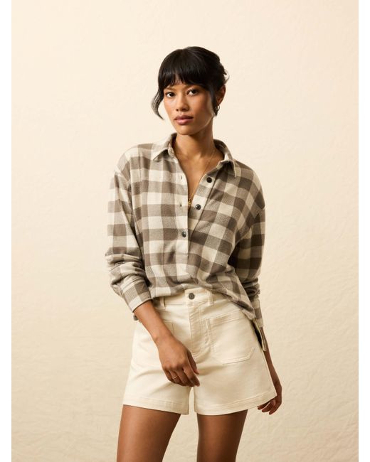 Faherty Brand Natural Legend&Trade; Sweater Popover