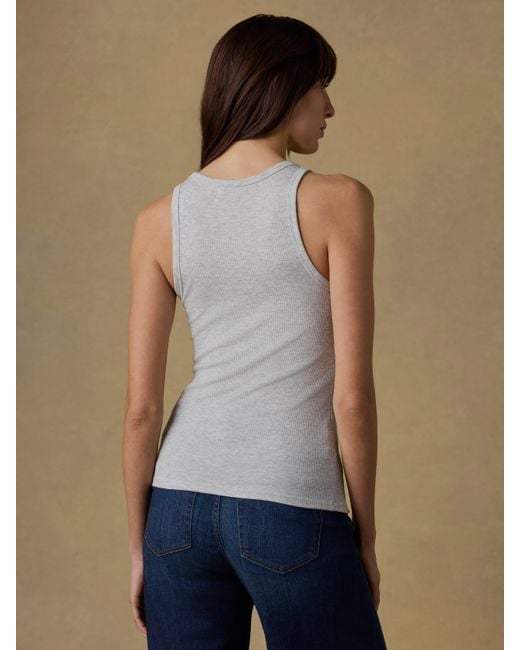 Faherty Brand Natural Featherweight Freestyle Tank