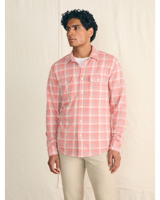 Faherty Brand Multicolor Legendtm Sweater Shirt for men