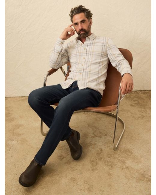 Faherty Brand Natural Legend&Trade; Sweater Shirt (Single Pocket) for men