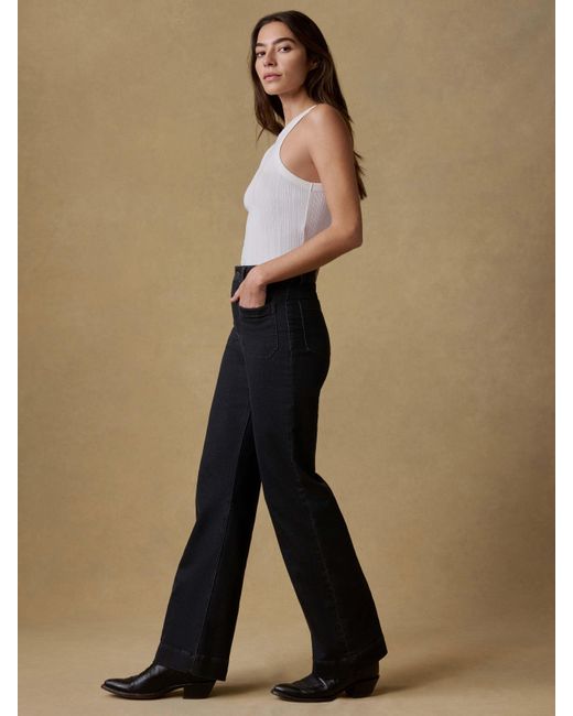 Faherty Brand Natural Stretch Terry Patch Pocket Pants