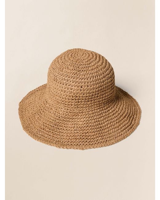 Faherty Brand Natural Straw Sun Hat