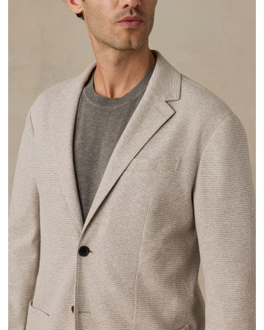 Faherty Brand Multicolor Reserve Knit Blazer for men