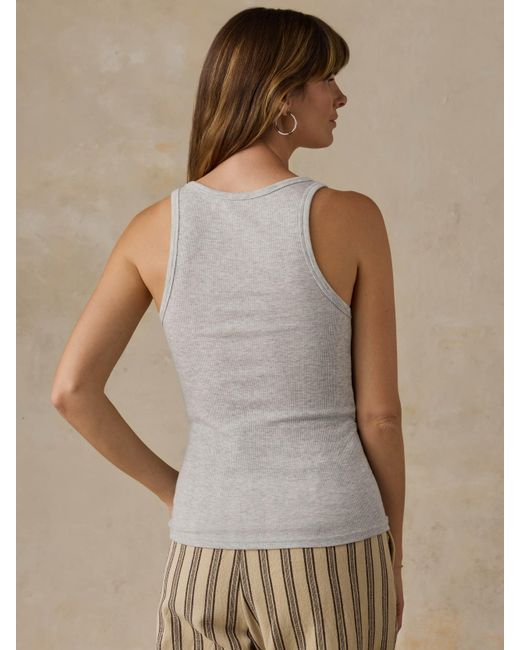 Faherty Brand Natural Featherweight Freestyle Tank