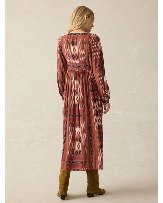 Faherty Brand Natural Stevie Dress