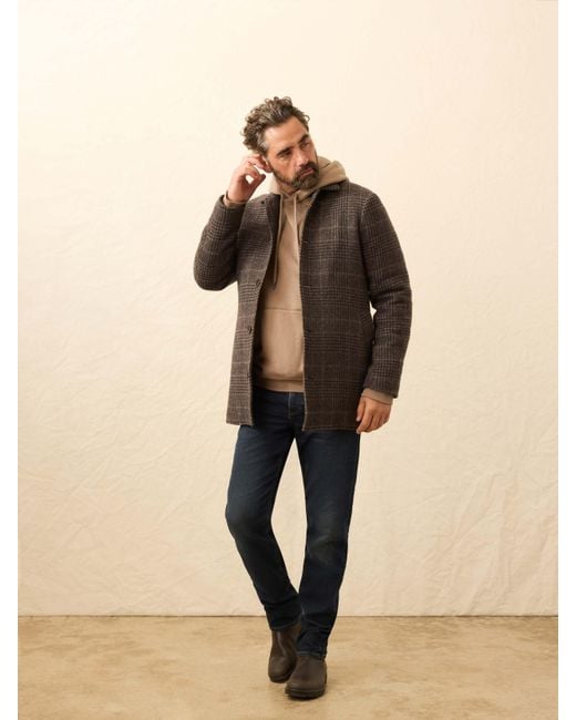 Faherty Brand Natural Lighthouse Jacket for men