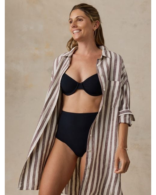 Faherty Brand Black Soleil Bottom