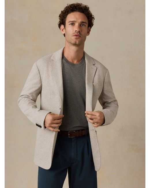 Faherty Brand Multicolor Reserve Knit Blazer for men