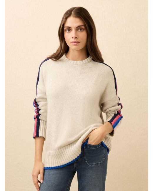 Faherty Brand Natural Heirloom Cotton Summit Pullover