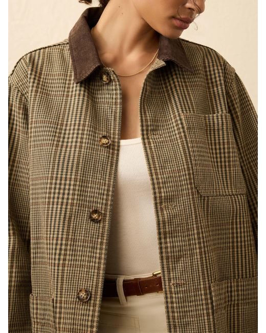 Faherty Brand Natural High Ridge Twill Studio Jacket