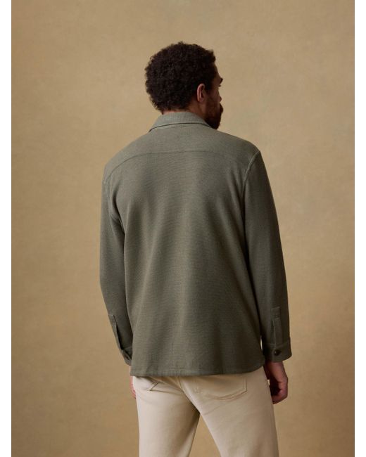 Faherty Brand Green Highland Knit Cpo for men