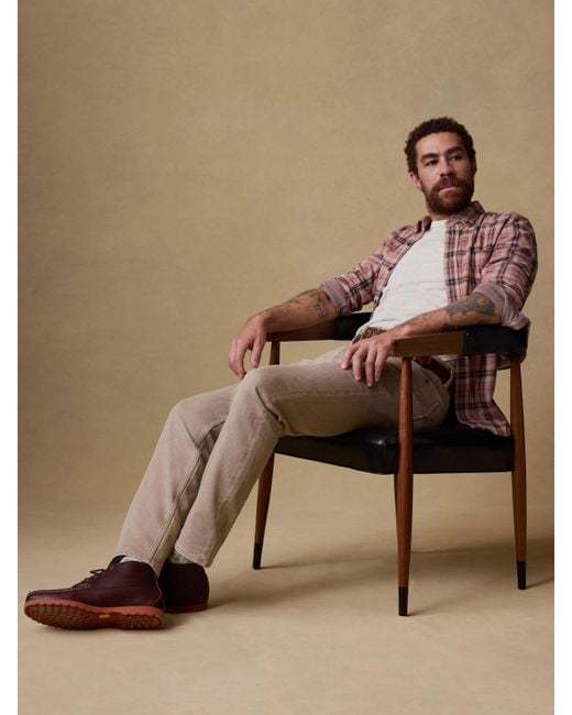 Faherty Brand Natural Stretch Terry 5-Pocket Pants for men