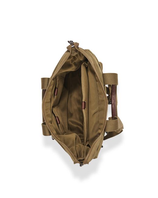 Faherty Brand Brown Latitude Convertible Tote Backpack
