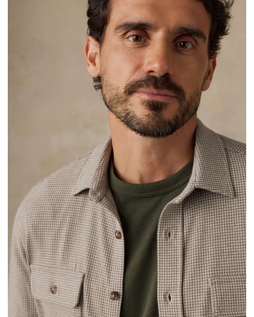 Faherty Brand Brown Legend&Trade; Sweater Shirt for men