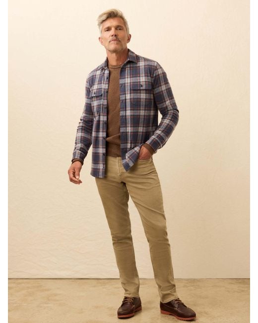Faherty Brand Multicolor Legend&Trade; Sweater Shirt for men