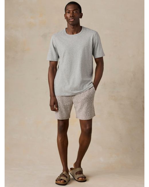 Faherty Brand Natural Oasis Drawstring Short for men