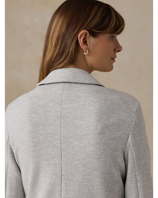 Faherty Brand Blue Inlet Knit Blazer