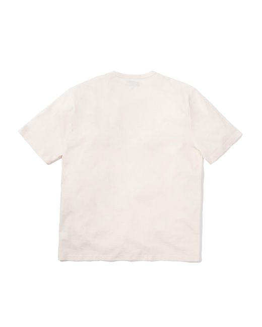 Faherty Brand White Amagansett Short-sleeve Crew T-shirt for men