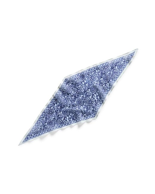 Faherty Brand Blue Batik Diamond Bandana