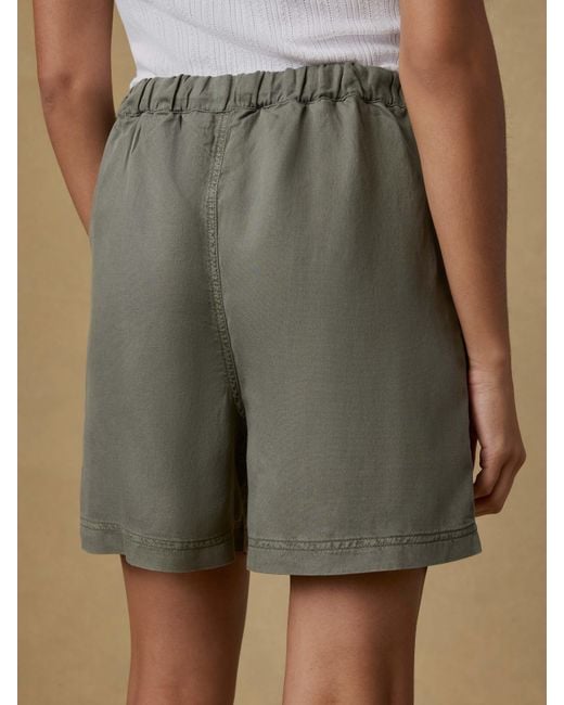 Faherty Brand Green Topanga Drape Short
