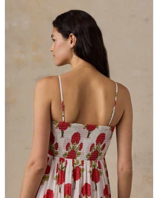 Faherty Brand Multicolor Voile Alexi Dress